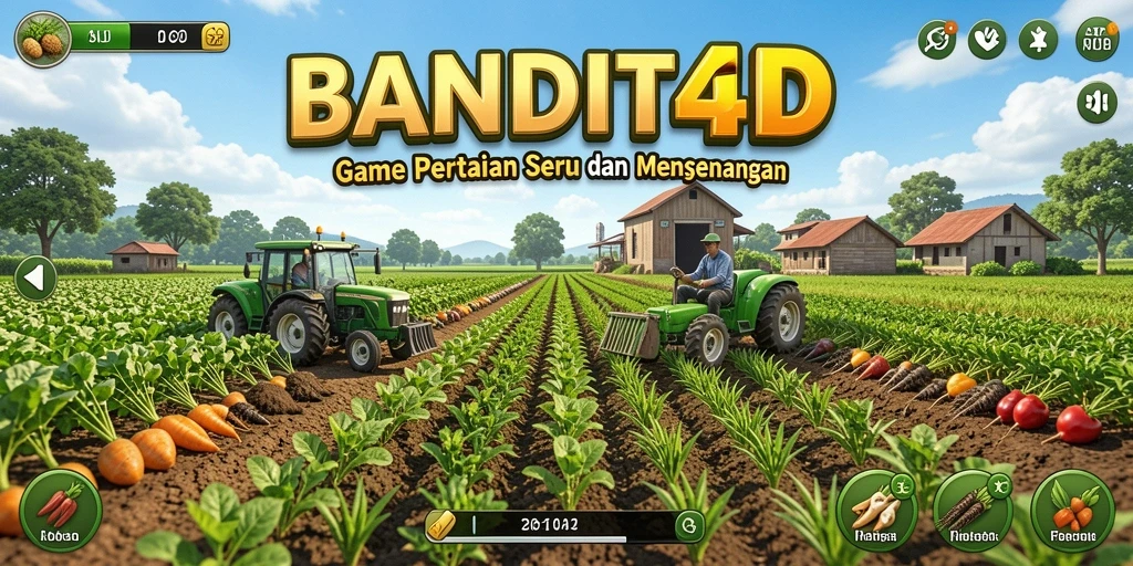 Gameplay seru dengan manajemen lahan pertanian yang menarik.