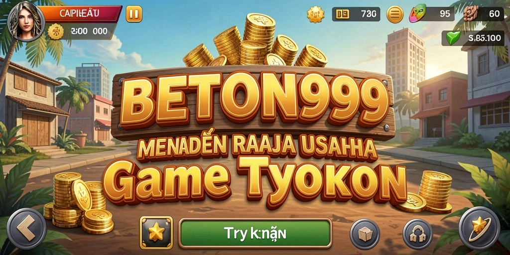 Tangkapan layar BETON999 menampilkan strategi Tycoon yang mendebarkan.