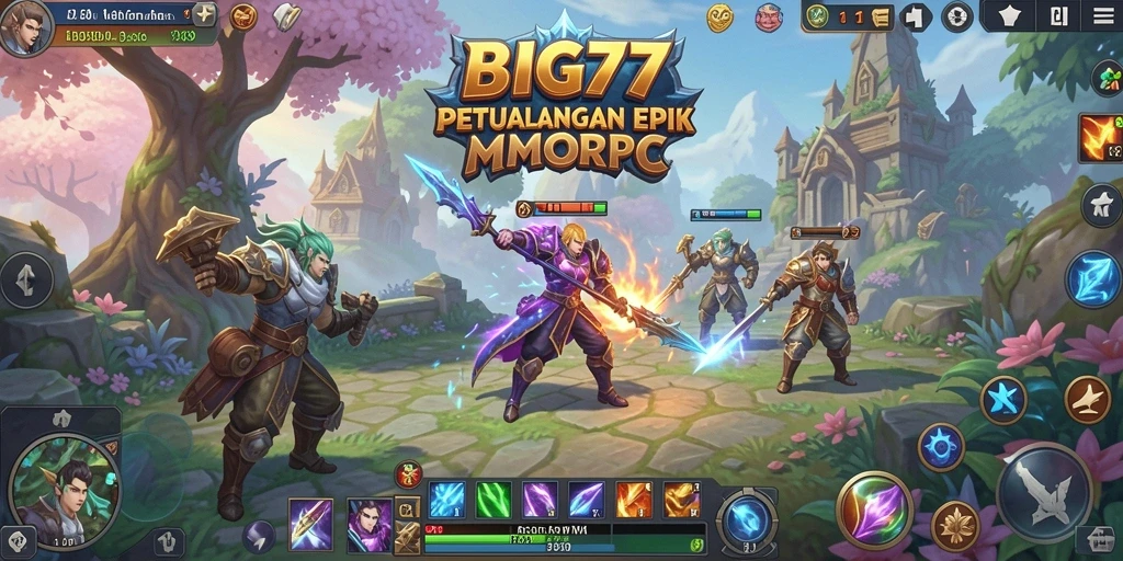 Tampilan permainan BIG77 dengan grafis yang memukau dan gameplay menarik.