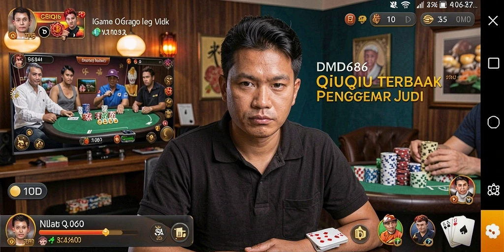 Tampilan menarik dari gameplay DMD686 QiuQiu