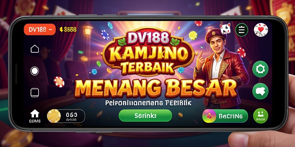 Tangkapan layar yang menunjukkan gameplay seru di DV188 Kasino.
