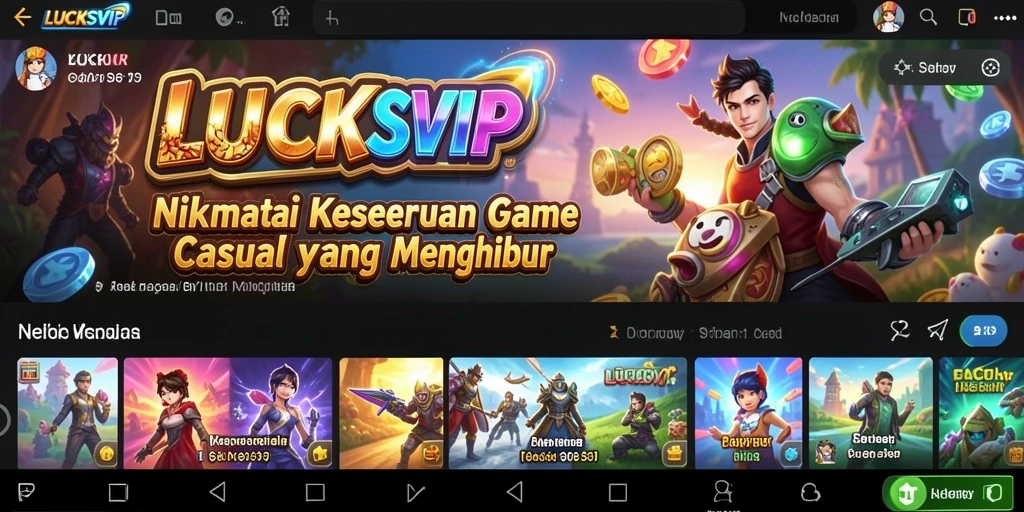 Screenshot gameplay LUCKSVIP yang menampilkan tantangan seru.