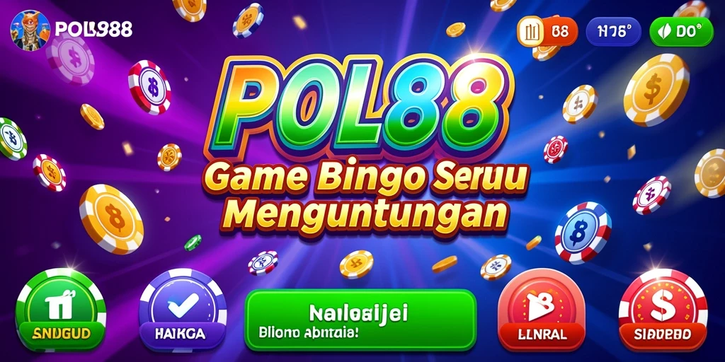 Tampilan gameplay <strong>POL88</strong> yang menyenangkan dan interaktif di dalam permainan Bingo.