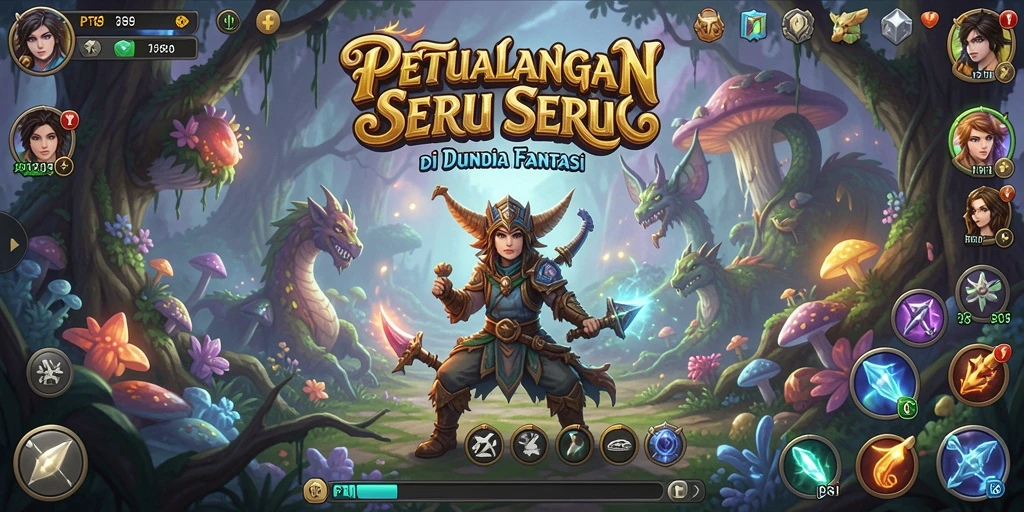 Tangkapan layar gameplay <strong>PT89</strong> menunjukkan petualangan seru di dunia fantasi yang menarik.