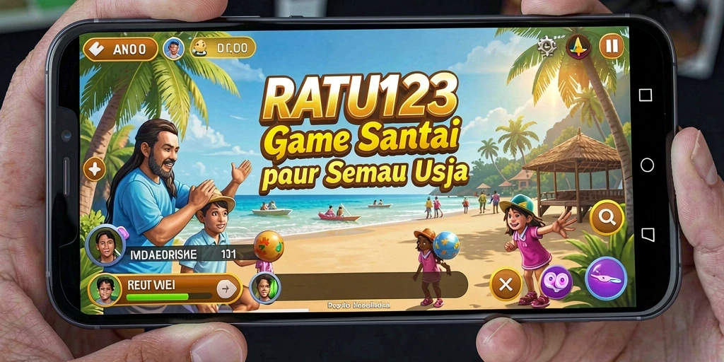 Menampilkan gameplay seru dan menyenangkan dari RATU123.