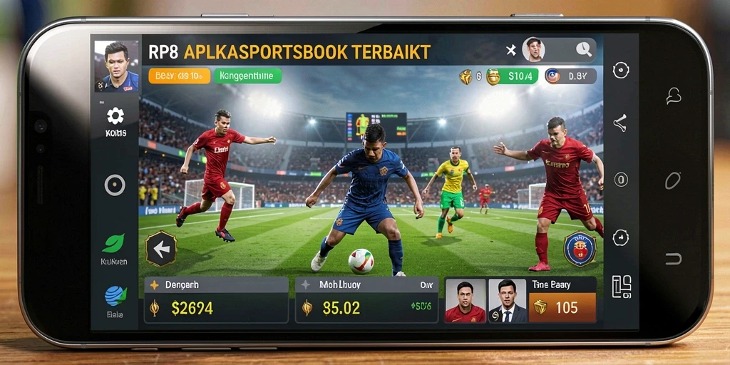 Tampilan gameplay RP8 dengan fitur taruhan yang menarik.