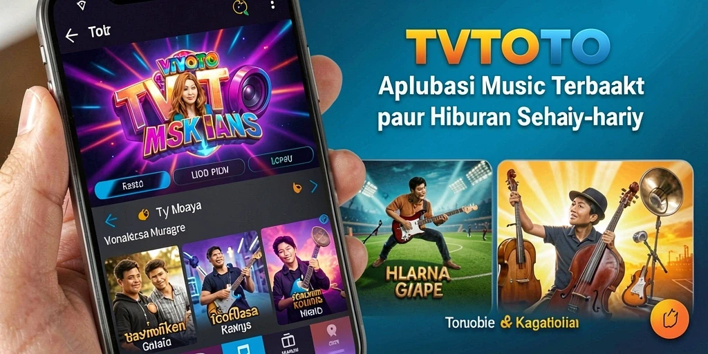 Tampilan gameplay TVTOTO yang menyenangkan dan interaktif.