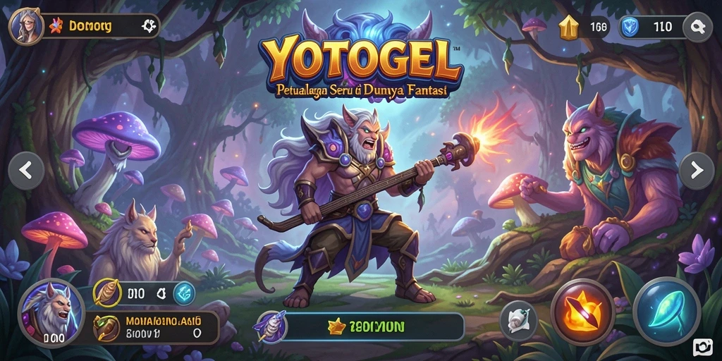 Gameplay petualangan YOTOGEL yang seru dan menakjubkan.